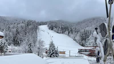 Imagine curentă de la Webcam Azuga - Pârtia Sorica, Munții Bucegi